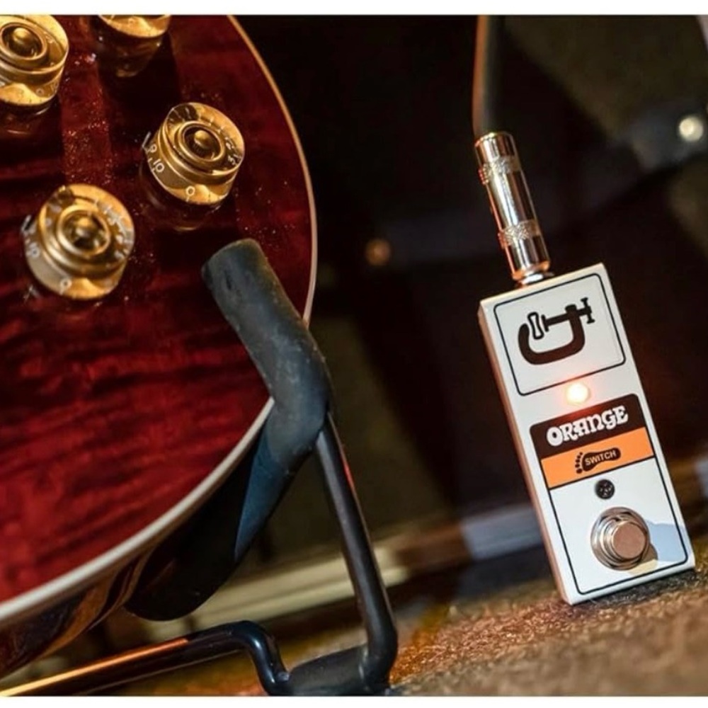 Orage White Guitar Pedal